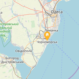 Kvartira v Chernomorske на карті